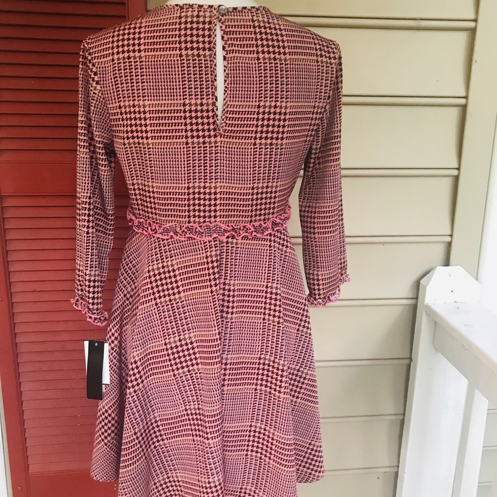 Ing  Newport Houndstooth Dress S Jr. FREE SHIP - Picture 3 of 5